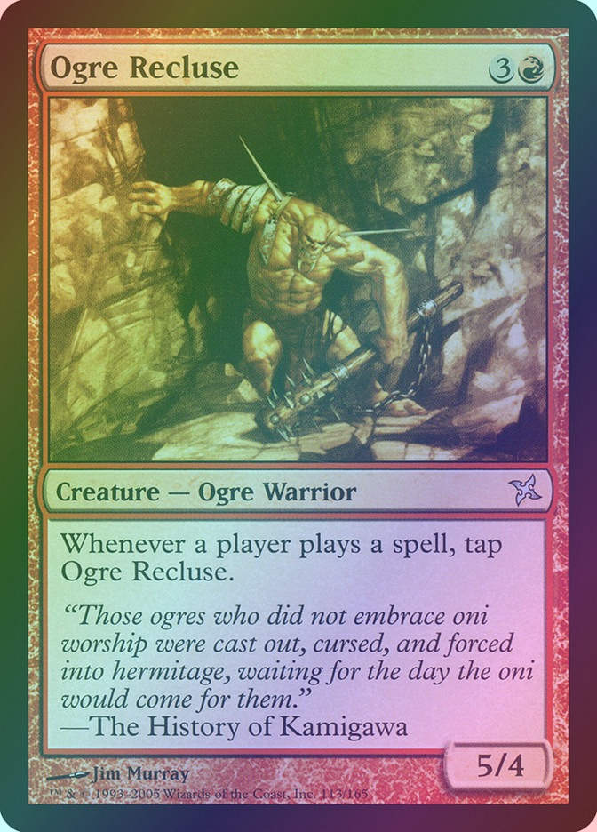 Ogre Recluse (BOK) (113) / Foil