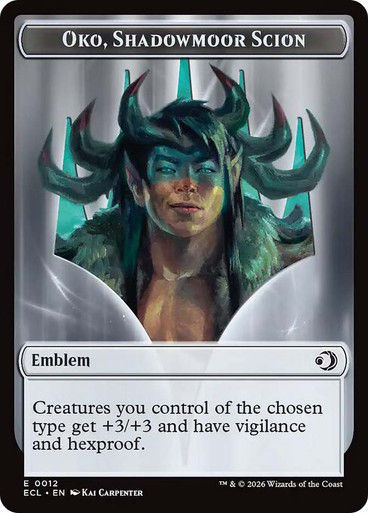 Elk // Oko Shadowmoor Scion Emblem (TECL) — cara 2 de 2