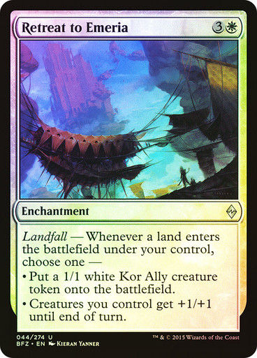 Retreat to Emeria (BFZ) (44) / Foil
