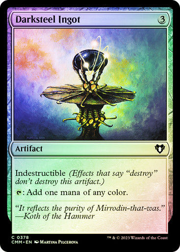Darksteel Ingot (cmm) / Foil