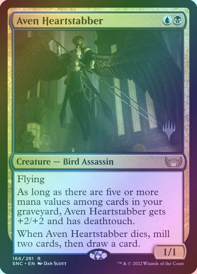 Aven Heartstabber (PSNC) (166p) / Foil