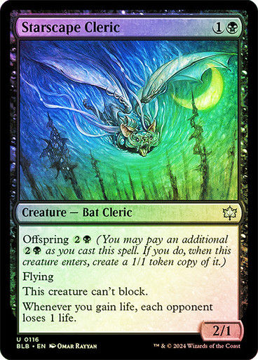 Starscape Cleric (blb) (116) / Foil