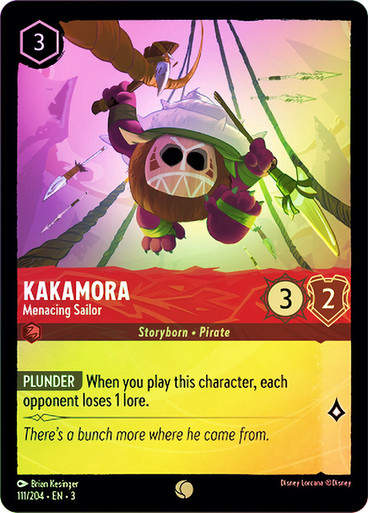 Kakamora - Menacing Sailor (LOR_ITI) / Foil