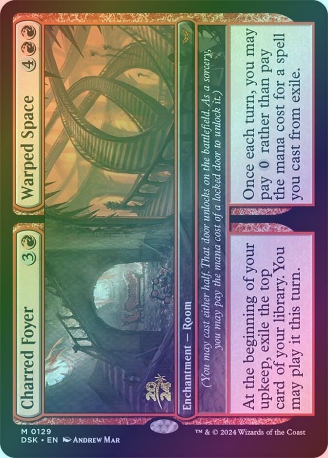 Charred Foyer // Warped Space (PDSK) (129s) / Foil