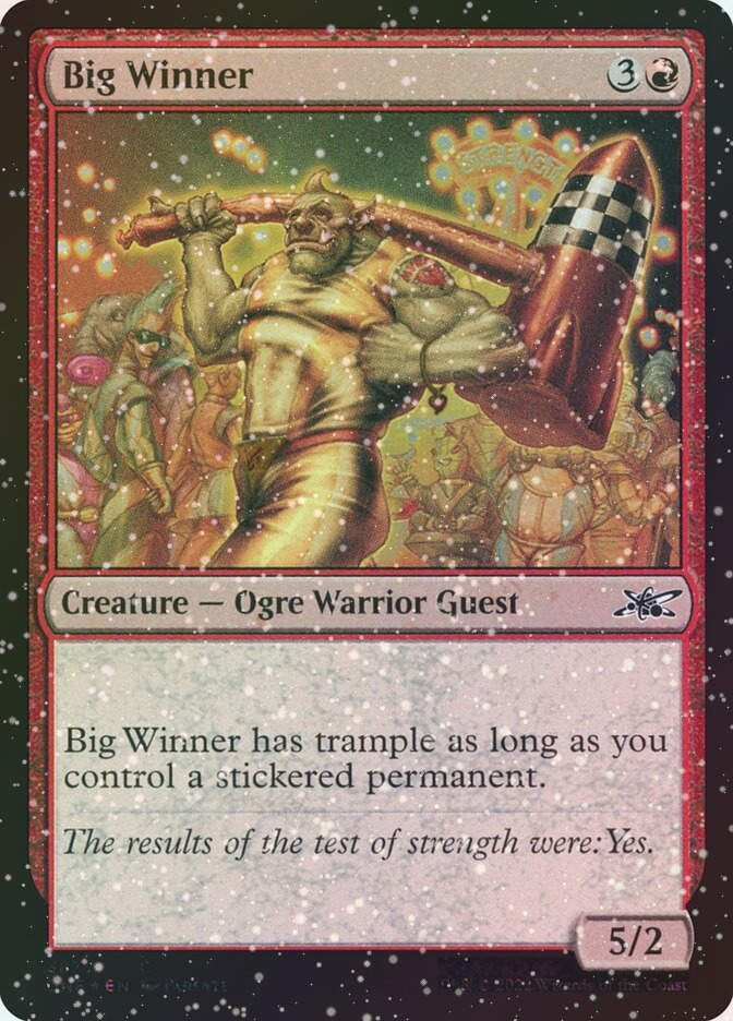 Big Winner (UNF) (387) / Galaxy Foil
