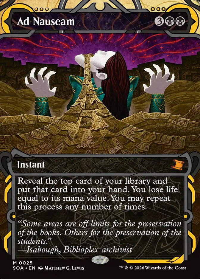 Ad Nauseam (SOA) (25) / Borderless / Showcase