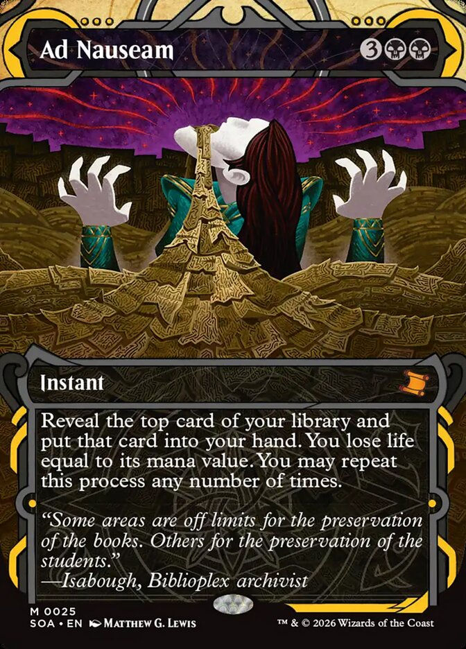 Ad Nauseam (SOA) (25) / Borderless / Showcase