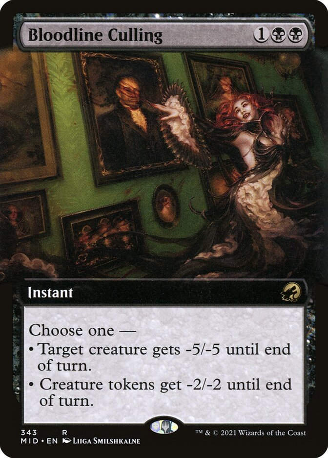 Bloodline Culling (MID) (343) / Extended Art