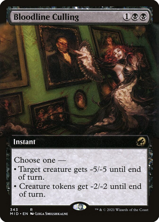 Bloodline Culling (MID) (343) / Extended Art