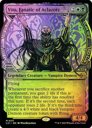 Vito, Fanatic of Aclazotz (lci) / Showcase / Foil