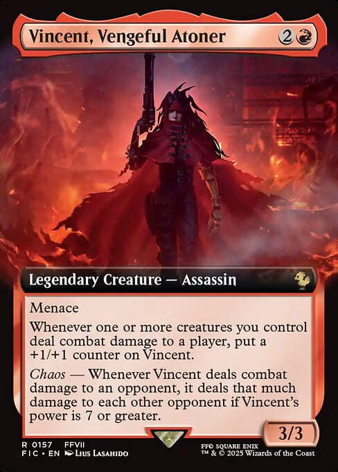 Vincent, Vengeful Atoner (FIC) (157) / Extended Art