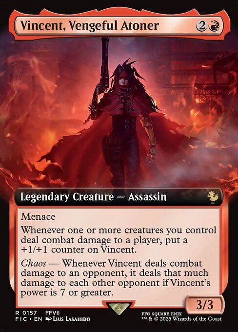 Vincent, Vengeful Atoner (FIC) (157) / Extended Art