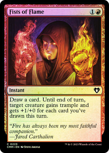Fists of Flame (cmm) / Foil