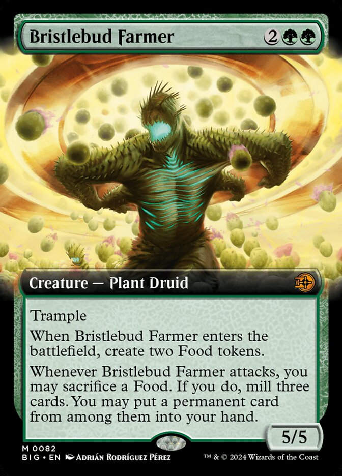 Bristlebud Farmer (BIG) (82) / Extended Art