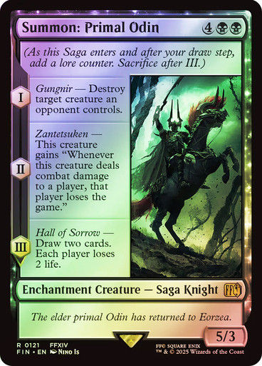 Summon: Primal Odin (FIN) (121) / Foil
