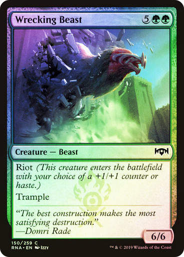 Wrecking Beast (RNA) (150) / Foil