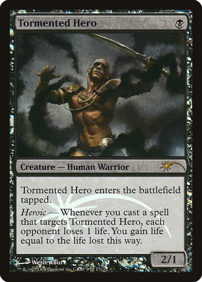 Tormented Hero (f14) / FNM Promo Foil