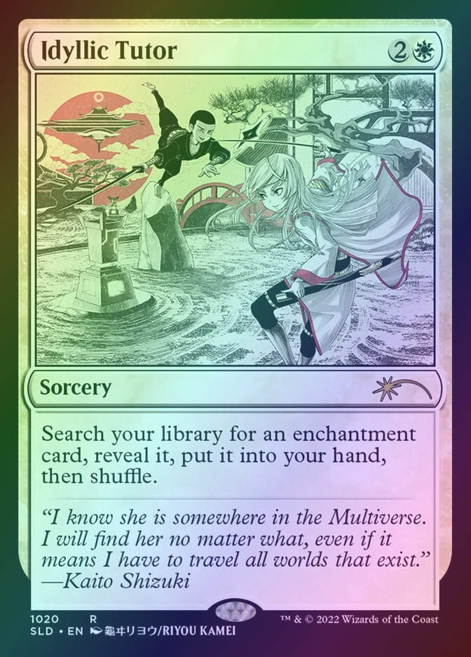 Idyllic Tutor (SLD) (1020) / Foil