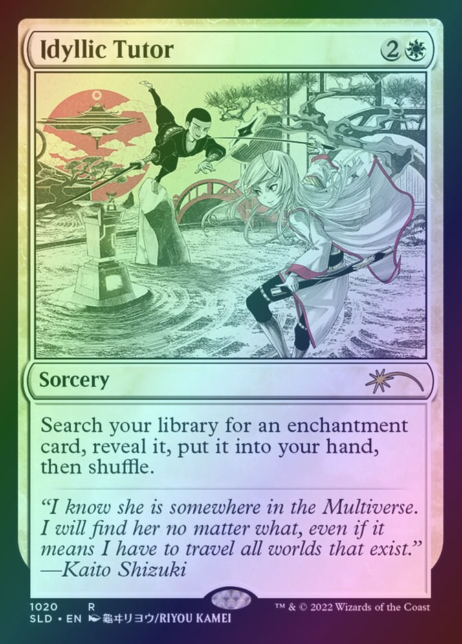 Idyllic Tutor (SLD) (1020) / Foil