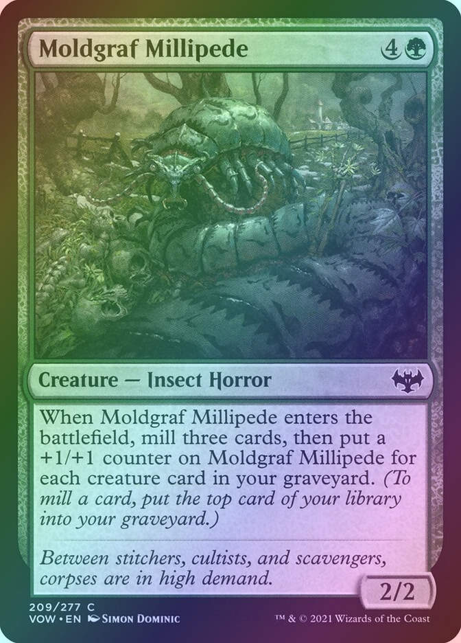 Moldgraf Millipede (VOW) (209) / Foil