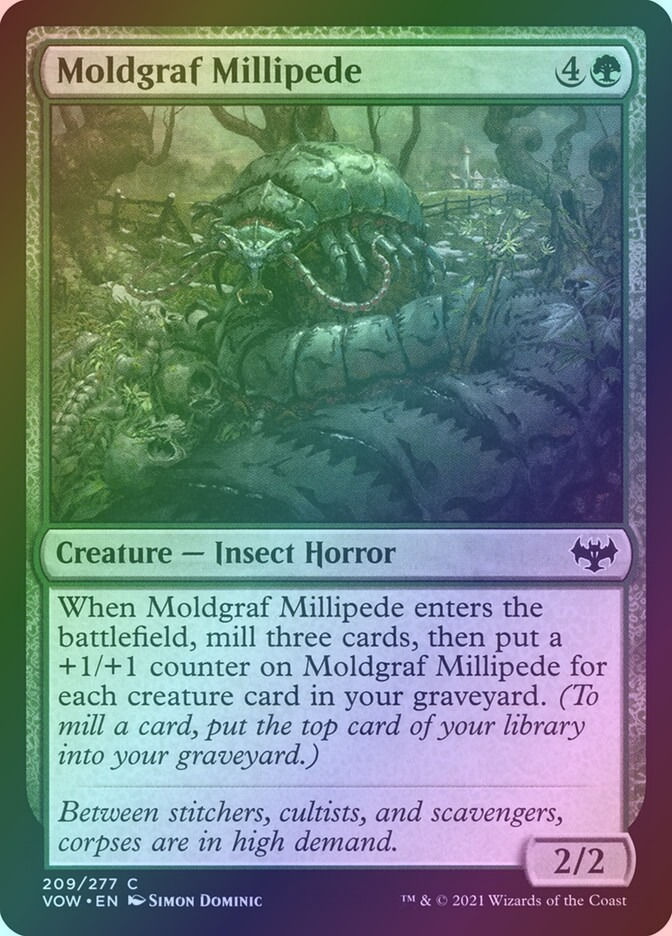 Moldgraf Millipede (VOW) (209) / Foil