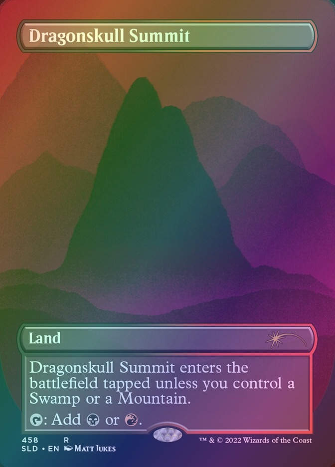 Dragonskull Summit (SLD) (458) / Borderless / Foil