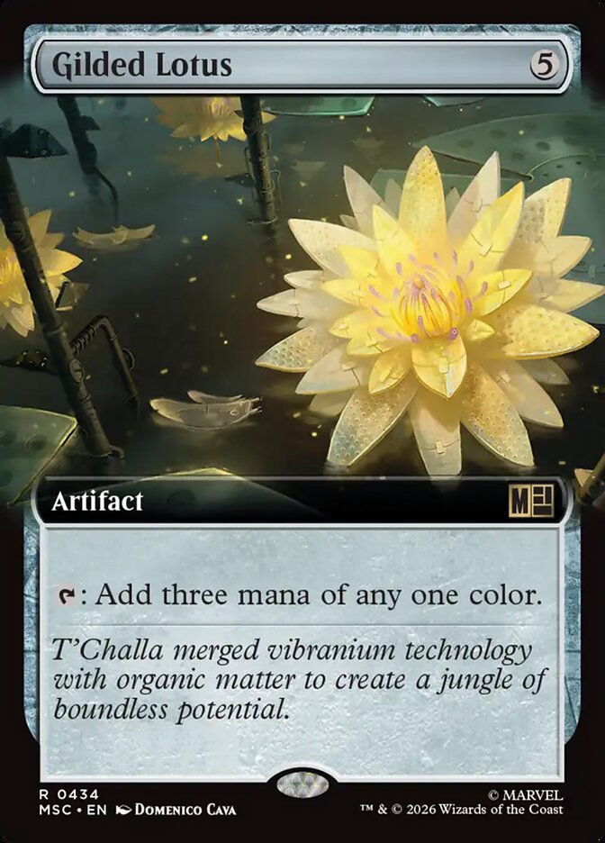 Gilded Lotus (MSC) (434) / Extended Art