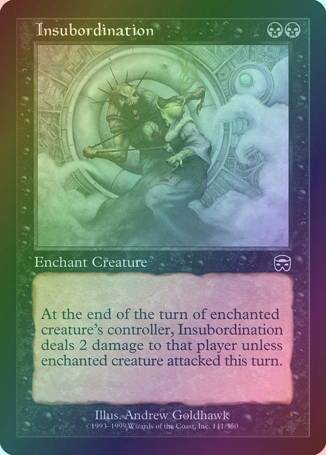 Insubordination (MMQ) (141) / Foil