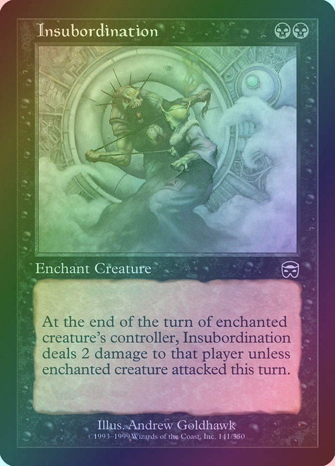 Insubordination (MMQ) (141) / Foil
