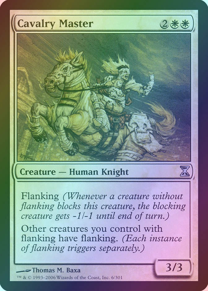 Cavalry Master (TSP) (6) / Foil