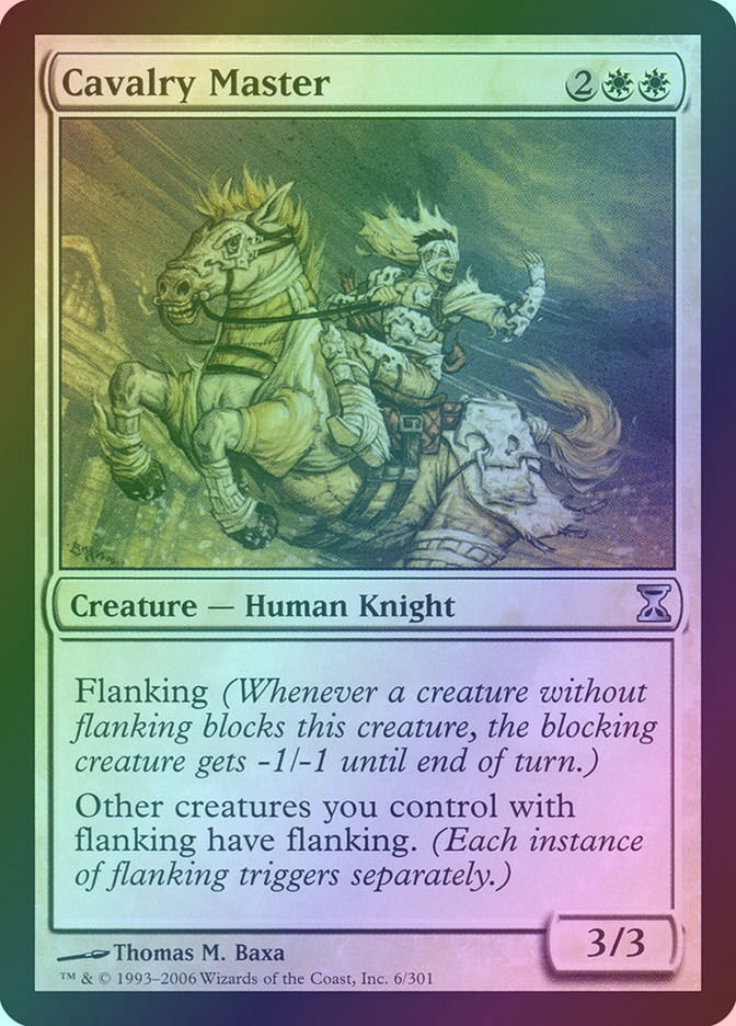 Cavalry Master (TSP) (6) / Foil