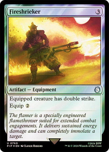 Fireshrieker (pip) (760) / Surge Foil