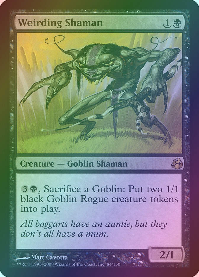Weirding Shaman (MOR) (84) / Foil