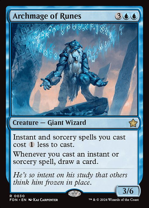 Archmage of Runes (FDN) (30)