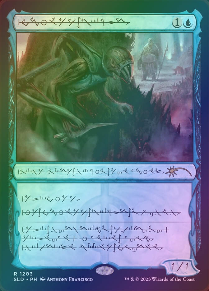 Blighted Agent (SLD) (1203) / Showcase / Foil
