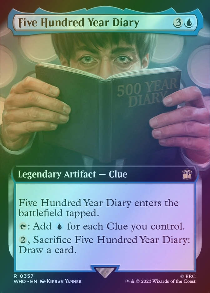 Five Hundred Year Diary (WHO) (357) / Extended Art / Foil