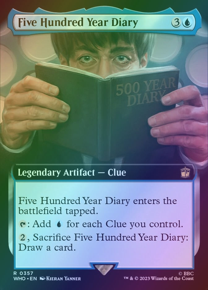 Five Hundred Year Diary (WHO) (357) / Extended Art / Foil