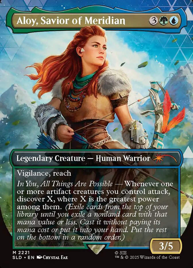 Aloy, Savior of Meridian (SLD) (2221) / Borderless