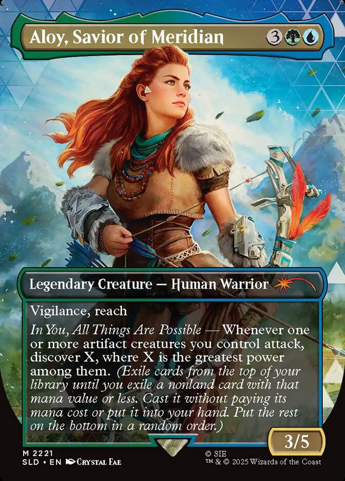 Aloy, Savior of Meridian (SLD) (2221) / Borderless