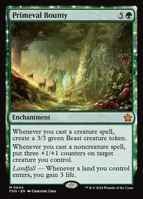 Primeval Bounty (FDN) (644) (Starter)