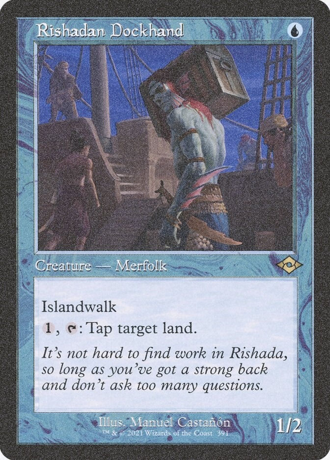 Rishadan Dockhand (MH2) (391) / Foil Etched