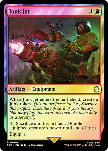 Junk Jet (pip) (60) / Foil
