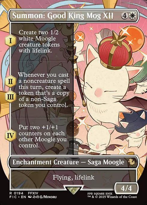 Summon: Good King Mog XII (FIC) (194) / Borderless