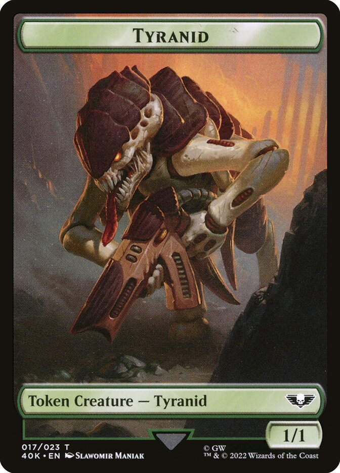 Tyranid // Tyranid Gargoyle (T40K) (17 // 9)