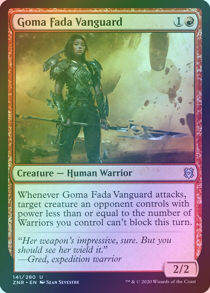 Goma Fada Vanguard (ZNR) (141) / Foil