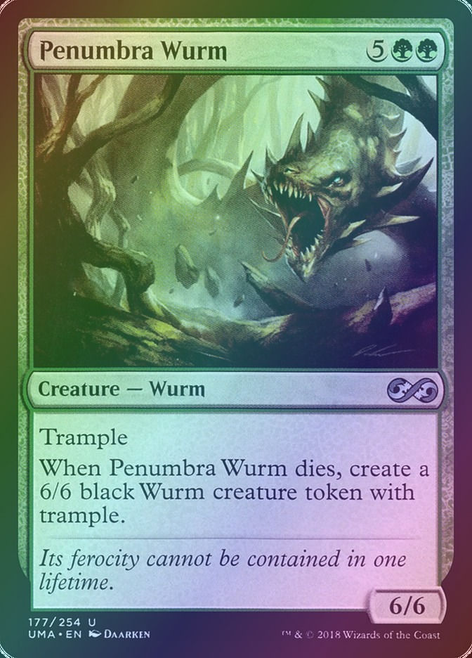 Penumbra Wurm (UMA) (177) / Foil