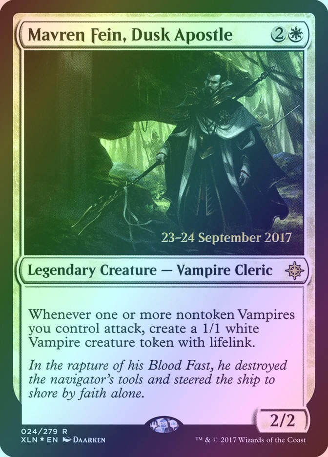 Mavren Fein, Dusk Apostle (PXLN) (24s) / Foil