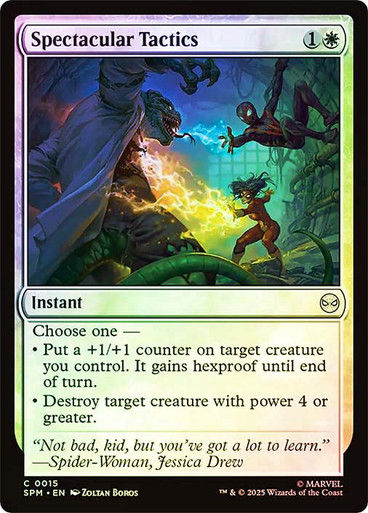 Spectacular Tactics (SPM) (15) / Foil