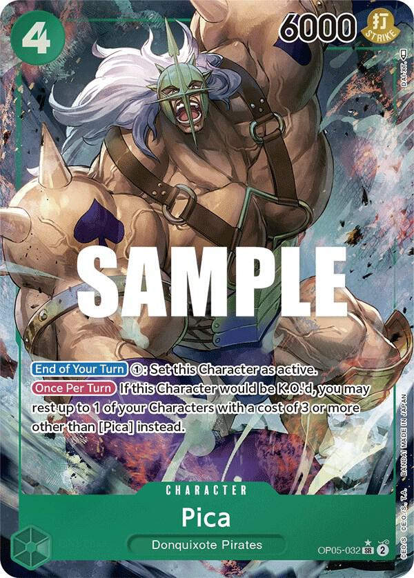 Pica (Alternate Art) (OP05-032) / Foil