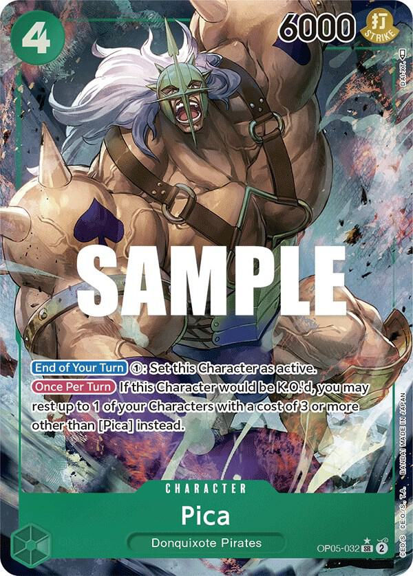 Pica (Alternate Art) (OP05-032) / Foil